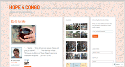 Desktop Screenshot of hope4congo.com